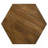 Natural Hexagonal Top Coffee Table