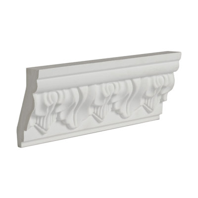 Moulure de couronne H 1,25 po x l 6 po x P 2,63 po Leaf