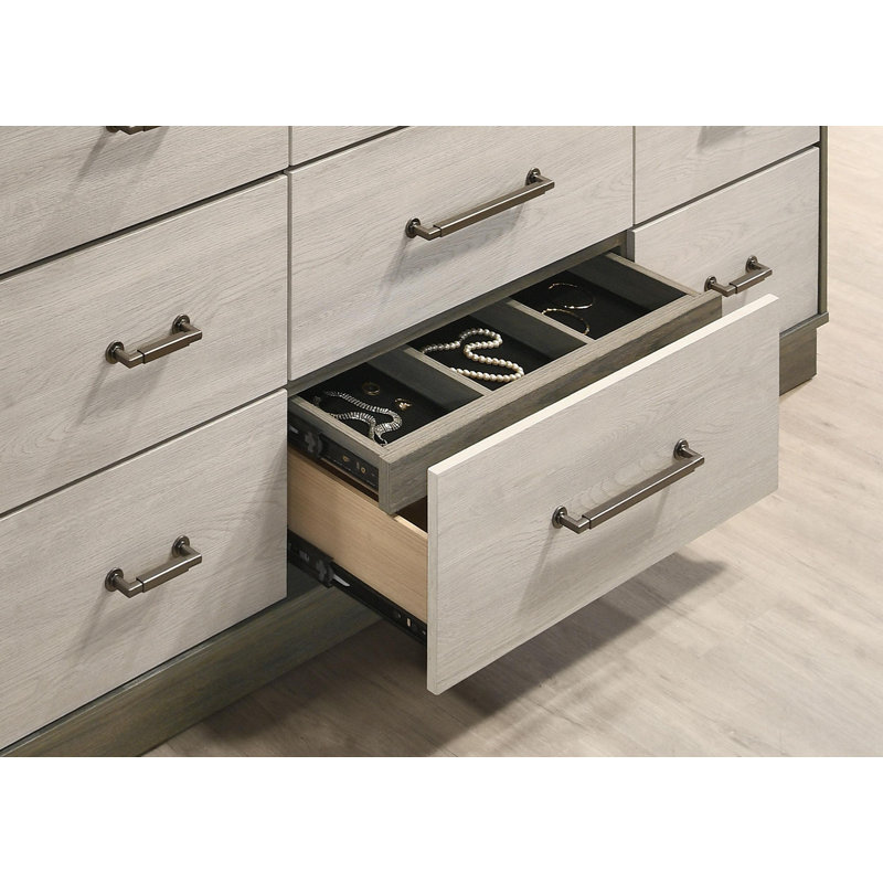 Rolston 5-piece California King Bedroom Set Grey Oak, California King