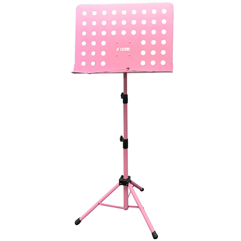 Support de musique rose 5 cordes