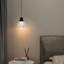 Mini-luminaire suspendu sphérique transparent 1 lumière
