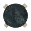 Plateau en marbre vert et travertin Brayden Studio® Archer-1059842053