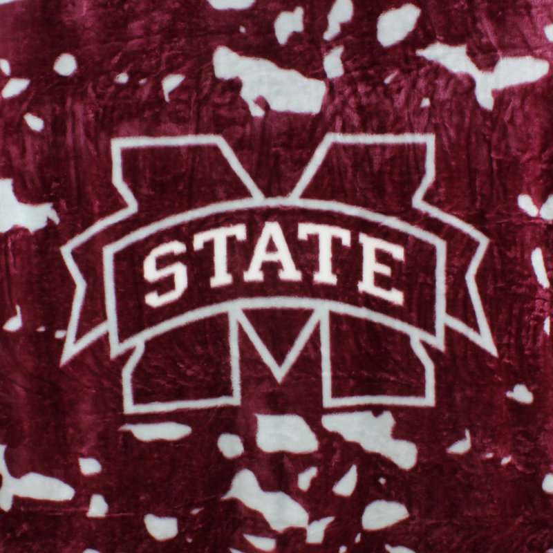 NCAA Team - Énorme couverture Raschel, Université de l'état du Mississippi