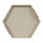 Norvan Hexagon Decorative Tray with Metal Handles-1804291028