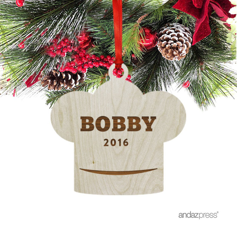 Ornement en forme de don avec sac à cadeau bobby, Oui