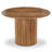 46'' Mango Solid Wood Pedestal Round Dining Table