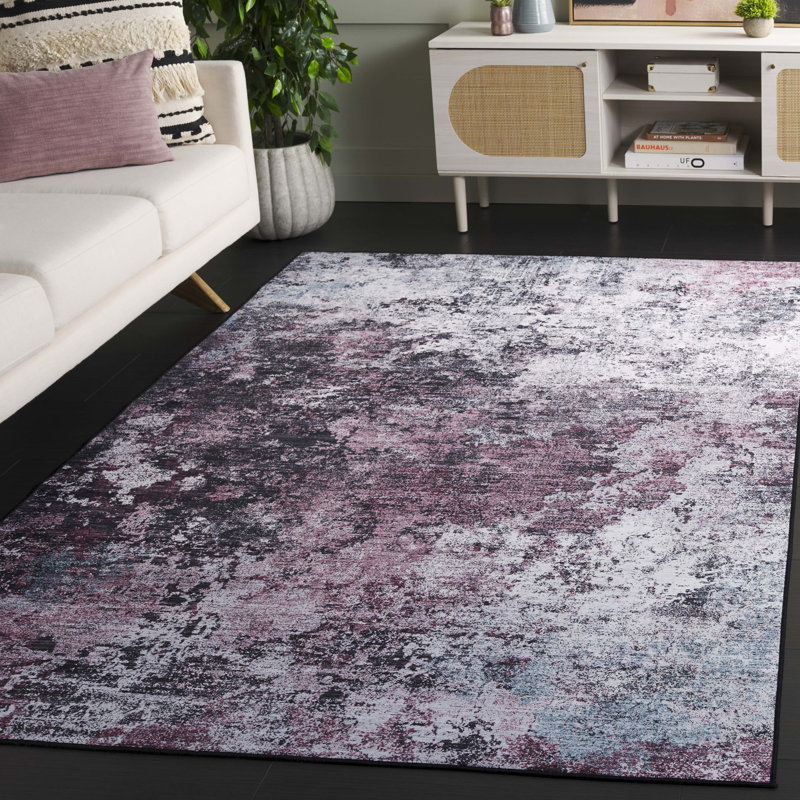 Tapis Olivera avec envers antidérapant, Carré 8 po