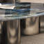 Table basse italienne ovale en pierre micro-cristalline-122903820
