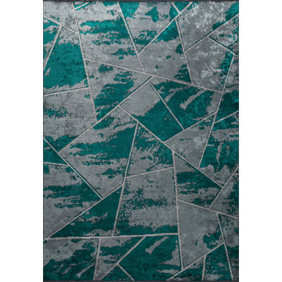 Rapture Geometric Shapes Area Rug