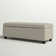 Aiyahna 46.85" Wide Rectangle Upholstered Storage Ottoman