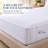 Continental Bedding Terry Waterproof Fitted Mattress Protector with Soft Breathable Surface & 18" Deep Pocket-120879779