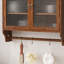 Armoire murale 24,8 "à deux portes avec trois niveaux de rangement et porte-serviettes-33531549