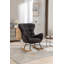 Chaise berçante rembourrée Lamond-1950182948