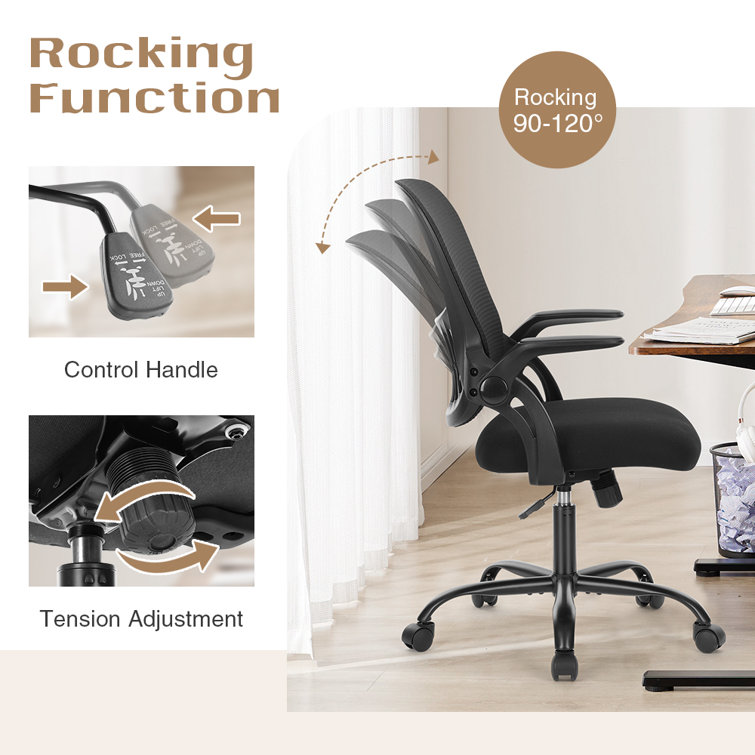 Latitude Run® Home Office Computer Mesh Ergonomic Task Chair & Reviews