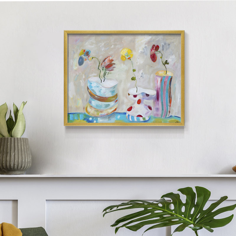 Play Time -Framed Print - Restickable, 8" H x 10" W