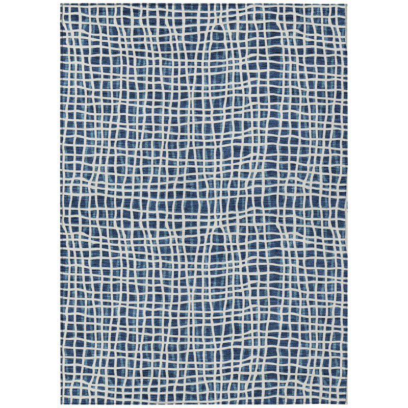  Finck Non-Slip Indoor / Outdoor Door Mat, Rectangle 2'6" x 3'10"