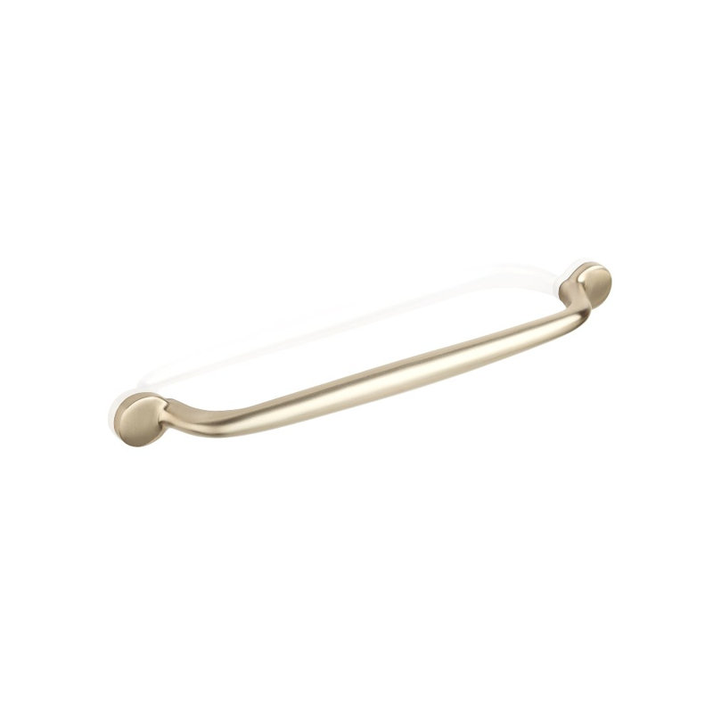 Boffi Centre Cabinet and Drawer Handle Pull, Brush Nickel, 5.04"