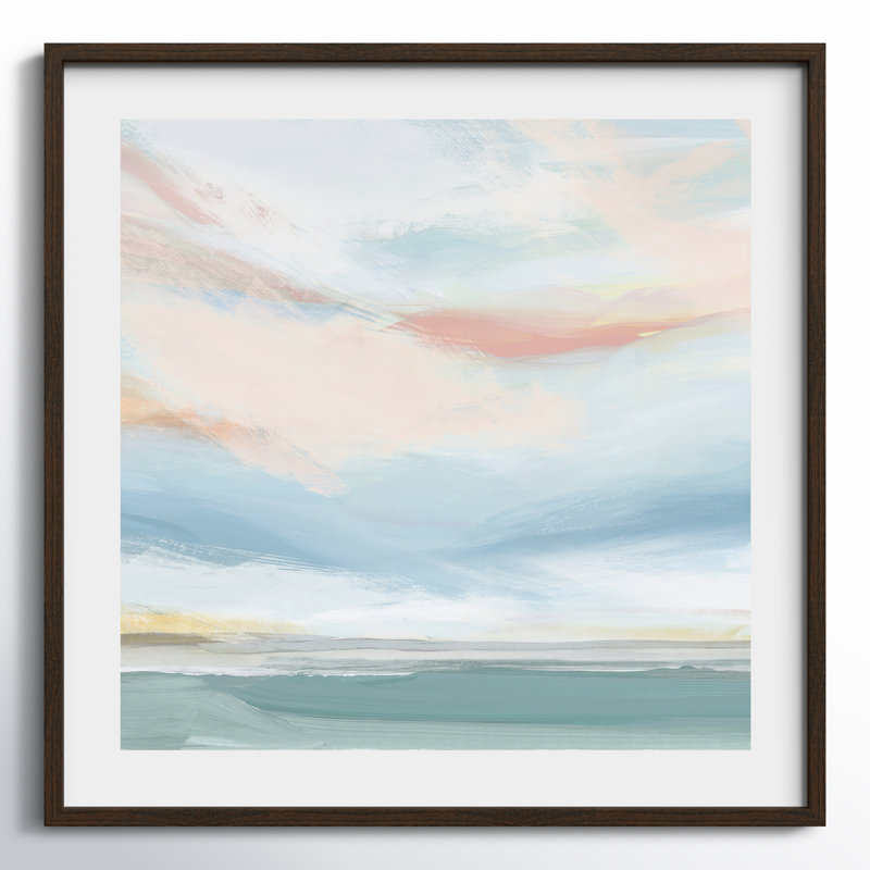Sweetness I by Isabelle Z, Walnut Wood Framed Paper, 33.25" H x 33.25" W x 0.88" D