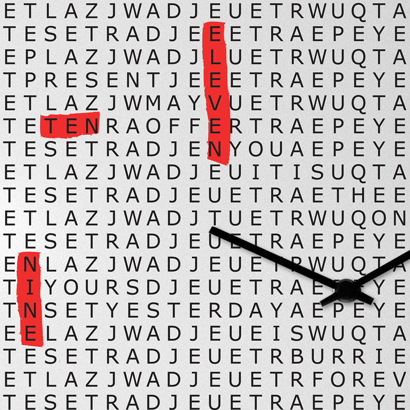 Bulverde Metal Wall Clock