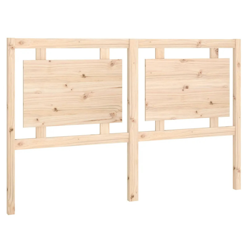 Schiavo Solid Wood Headboard, 155.5 x 100 cm, Brown