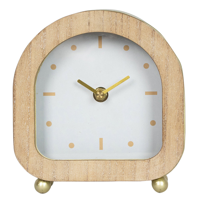 Dusek Tabletop Clock, Crude