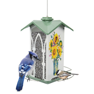 Country Cottage Metal Gazebo Bird Feeder 1.56 qt