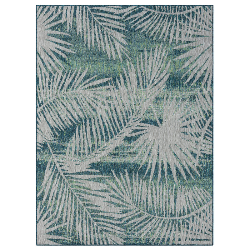 Larde Flatweave Indoor Rug, Rectangle 7'7" x 10'