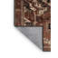 Tapis persan noir lavable à la machine-1887099132