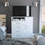 Commode 4 tiroirs Baylon - blanc