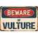 SignMission Beware of Vulture Sign | Wayfair