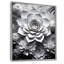 Minimalisme noir et blanc «Succulent I», reproduction sur toile encadrée-1129292947-1075428369