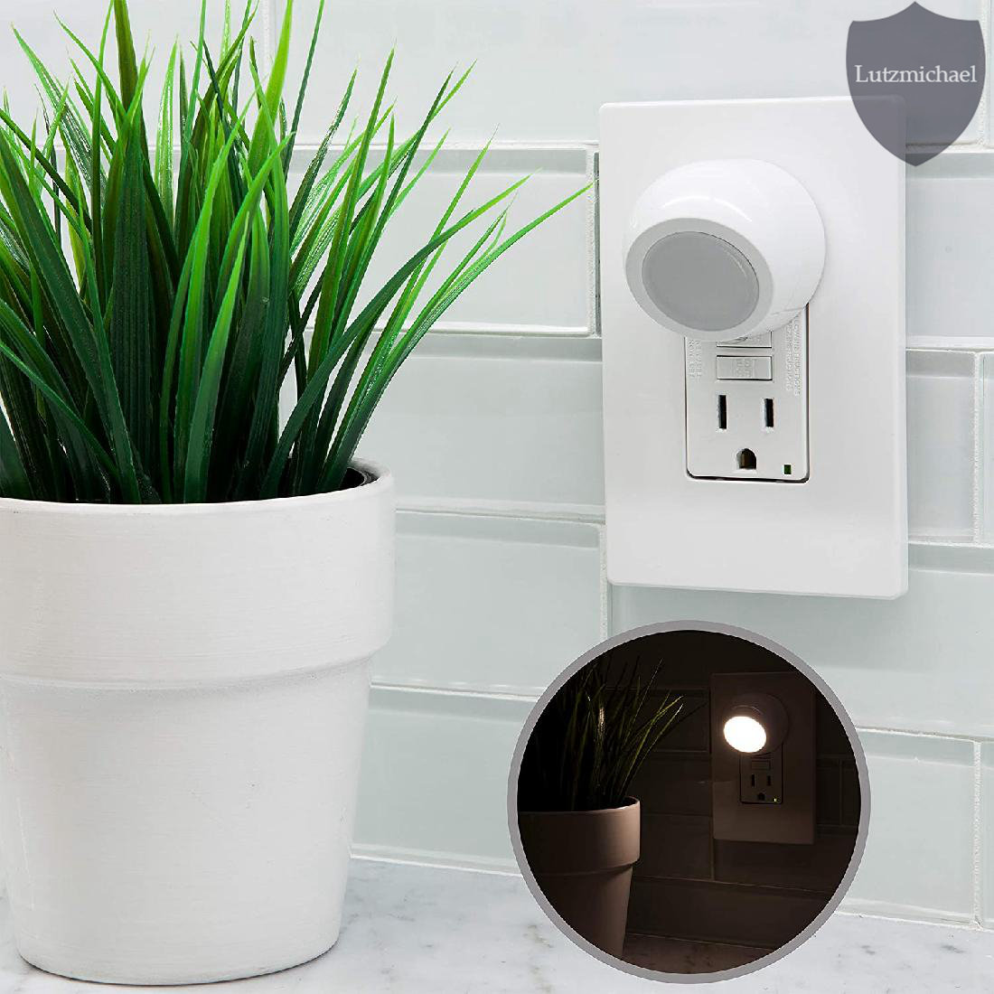 menggutong LED Dusk to Dawn Sensor Night Light