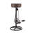 Singh Upholstered Counter Stool with Metal Frame