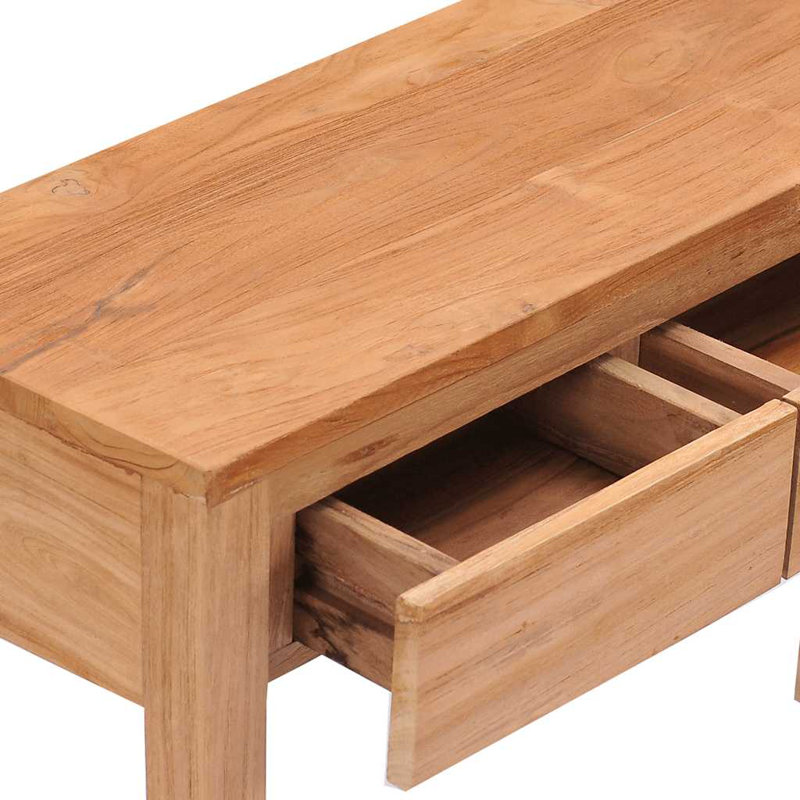 Rowley 110cm Solid Wood Console Table