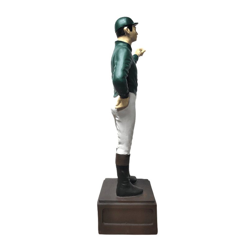 Statue de jardin classique classique, vert, mat, 36 po de hauteur