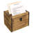 Solid Wood Recipe Card Box-135865612