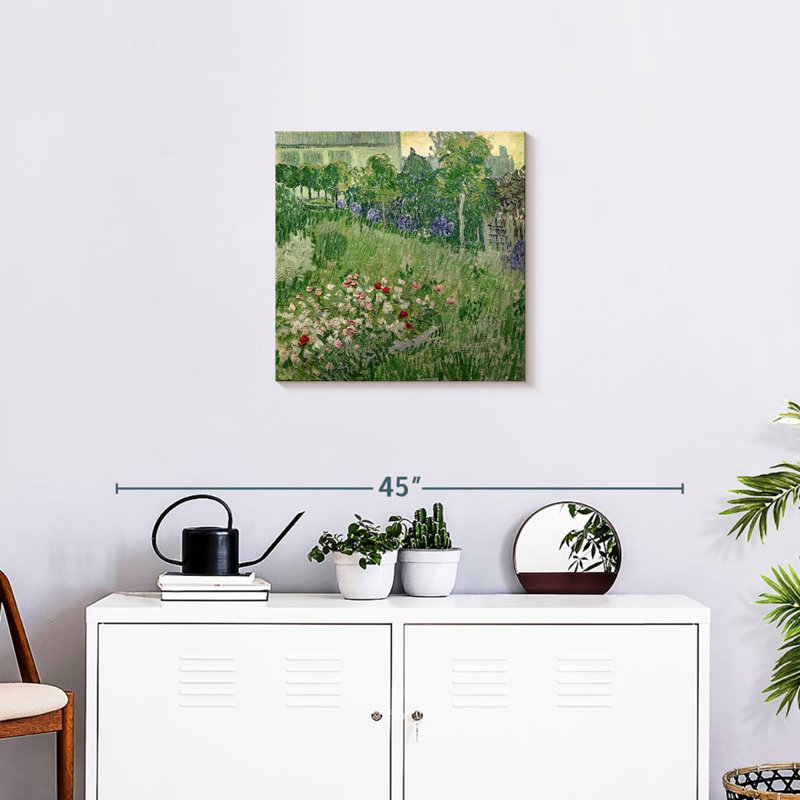 Jardin d'Alvord Daubigny, H 20 po x l 20 po