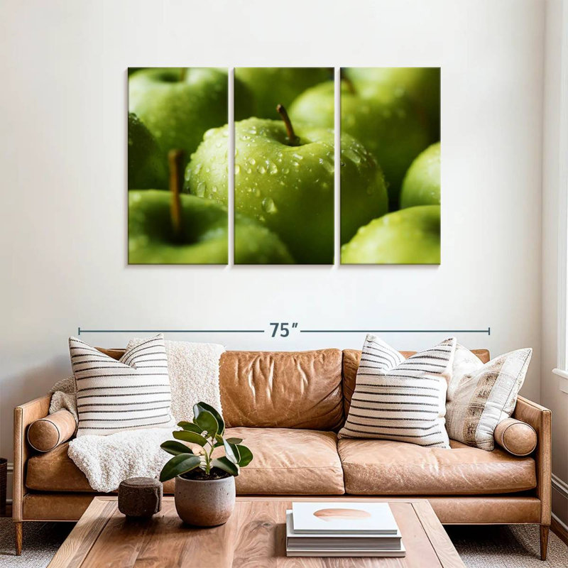 Pommes Yarlin Granny Smith, H 36 po x l 57 po