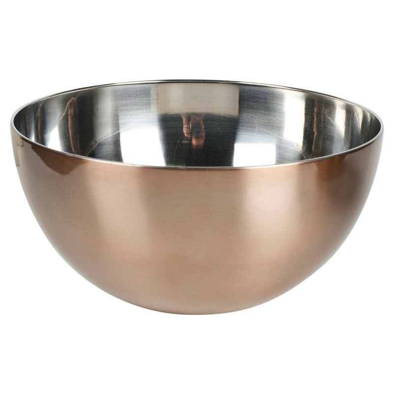 Lummen Metal Decorative Bowl 2, 13cm H x 25cm W x 25cm D