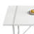 7-Piece Modern Glam Rectangular High-Gloss Wood Dining Set with Faux Leather Cantilever Chairs-2024076510-2024076511