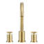 Ancona Ava Widespread Cross-Handle 3-Hole Bathroom Faucet-65002473