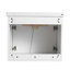 Meuble-lavabo mural 24 po avec lavabo, pour petite salle de bain