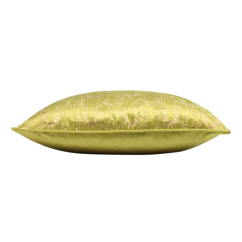 Square Throw Cushion, Chartreuse