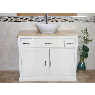 Robie 1000mm Single Bathroom Vanity with Vessel Ceramic Basin