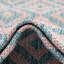 Tapis d'extérieur de couleur turquoise-678710560