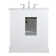 Hermes 32'' Single Bathroom Vanity with Marble Top