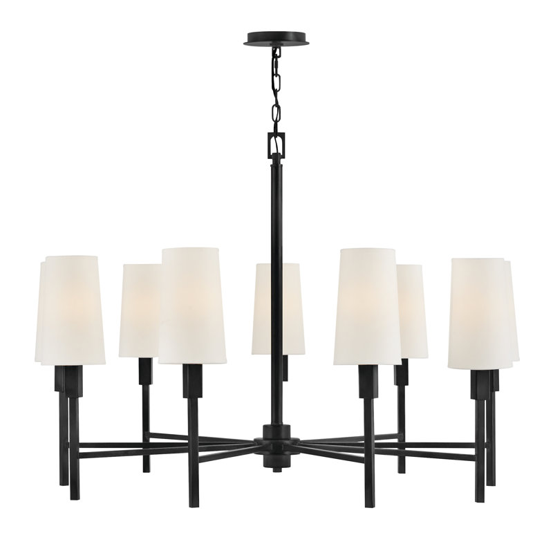 Hinkley Fenwick Chandelier, Noir