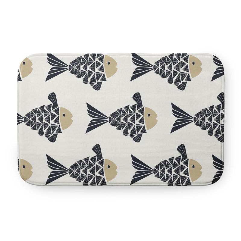 Tapis de bain Beach, L 21 po x L 34 po, Brun clair