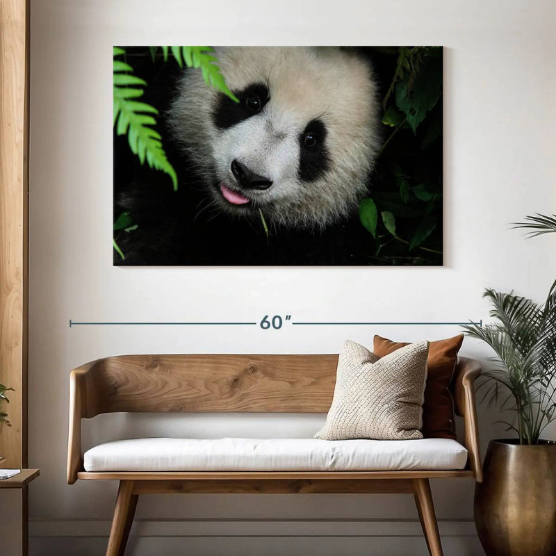 Panda Surprise, 32" H x 48" W