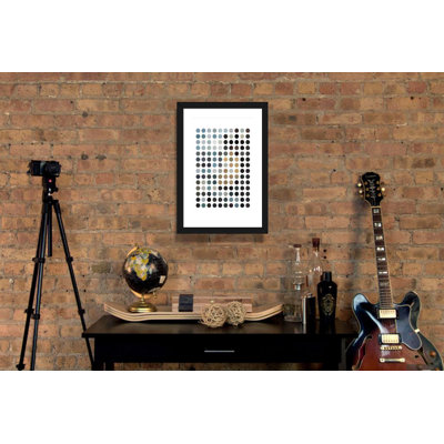 «Modern Art - Earthy Dots», impression